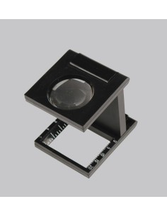 LUPA ESTATICA CON 8 AUMENTOS Y ESCALA MILIMETRICA 23 mm. Ø