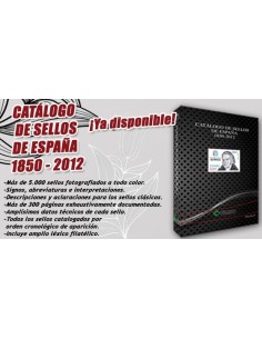 CATALOGO DE SELLOS DE ESPAÑA 1850 - 2012
