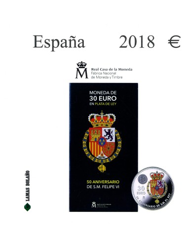 Hoja Cartera 30/40 Euro FNMT Filabo