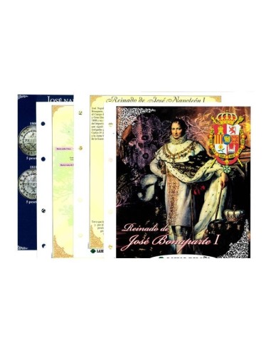 FILABO ALBUM DUROS DE PLATA JOSE BONAPARTE I