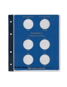 FILABO - ALBUM DUROS DE PLATA AMADEO I, GOBIERNO PROVISIONAL Y REVOLUCION CANTONAL COLOR NEGRO 2