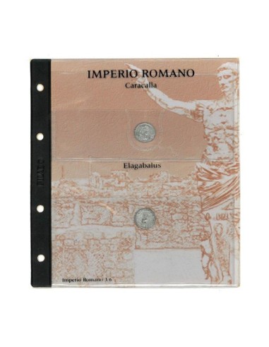 Álbum Filabo Imperio Romano 6 hojas + fichas