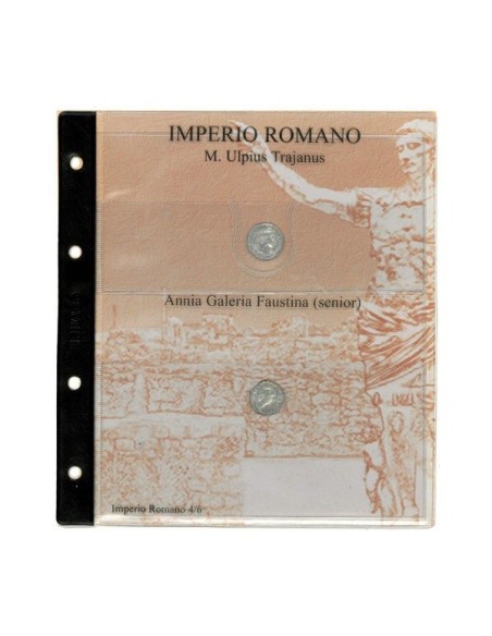 Álbum Filabo Imperio Romano 6 hojas + fichas