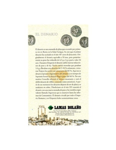 Álbum Filabo Imperio Romano 6 hojas + fichas