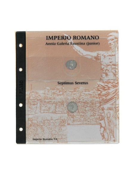 Álbum Filabo Imperio Romano 6 hojas + fichas