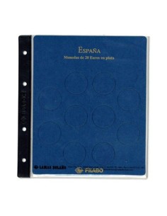 FILABO HOJA MONEDAS 20 y 30 EURO ESPAÑA 2