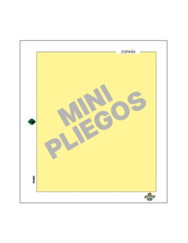 HOJAS FILABO ALBUM DE SELLOS DE ESPAÑA - MINI HOJITAS / MINI PLIEGOS POR AÑOS