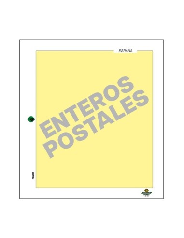 HOJAS FILABO ALBUM DE SELLOS DE ESPAÑA - ENTEROS POSTALES POR AÑOS