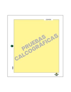 Hojas Filabo España - Prueba Calcografica