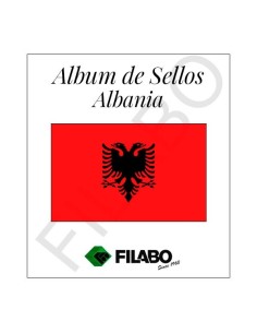 HOJAS ALBUM DE SELLOS DE ALBANIA FILABO