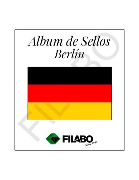 HOJAS ALBUM DE SELLOS DE BERLIN 