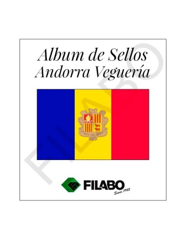 HOJAS ALBUM DE SELLOS DE ANDORRA VEGUERIA
