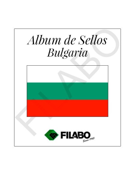 HOJAS ALBUM DE SELLOS DE BULGARIA FILABO