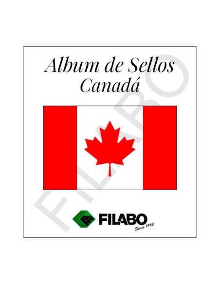 HOJAS ALBUM DE SELLOS DE CANADA