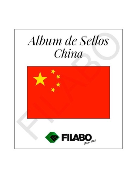 HOJAS ALBUM DE SELLOS DE CHINA FILABO