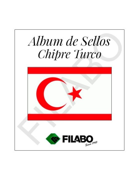 HOJAS ALBUM DE SELLOS DE CHIPRE TURCO FILABO