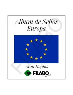 HOJAS ALBUM DE SELLOS DE TEMA DE EUROPA - MINI HOJITAS