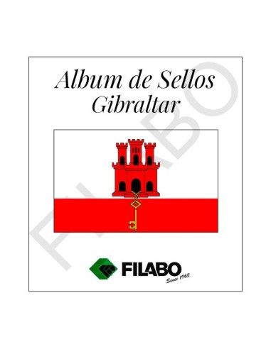 HOJAS ALBUM DE SELLOS DE GIBRALTAR