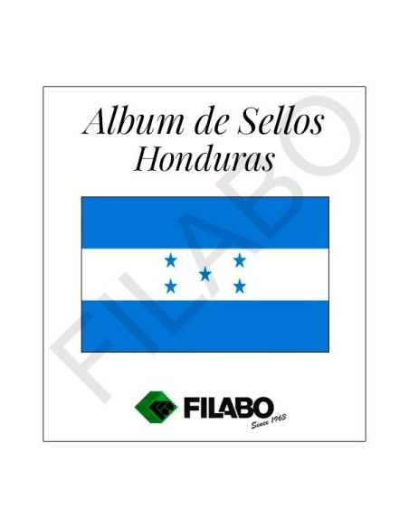HOJAS ALBUM DE SELLOS DE HONDURAS FILABO