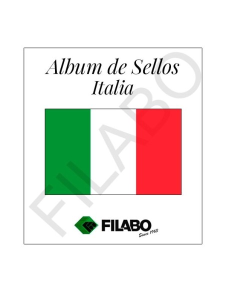 HOJAS ALBUM DE SELLOS DE ITALIA