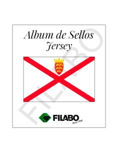 FILABO HOJAS ALBUM DE SELLOS DE JERSEY
