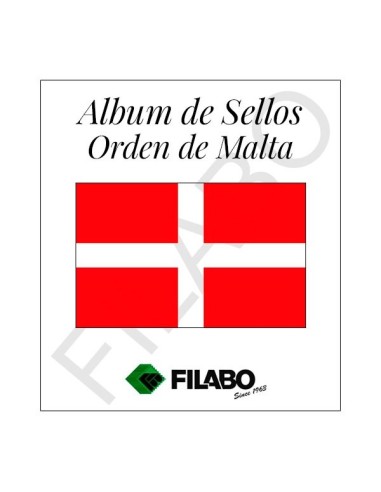 HOJAS ÁLBUM DE SELLOS ORDEN DE MALTA