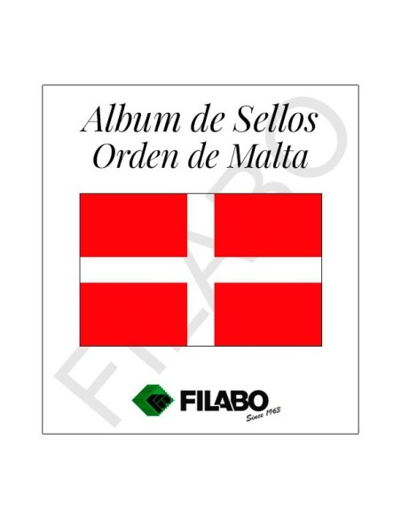 HOJAS ÁLBUM DE SELLOS ORDEN DE MALTA