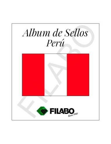 HOJAS ALBUM DE SELLOS DE PERU FILABO