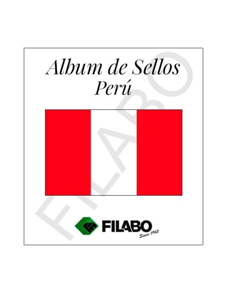 HOJAS ALBUM DE SELLOS DE PERU FILABO