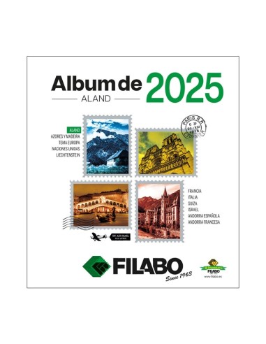 FILABO HOJAS ALBUM DE SELLOS DE ALAND
