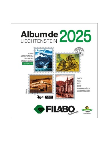 FILABO HOJAS ALBUM DE SELLOS DE LIECHTENSTEIN