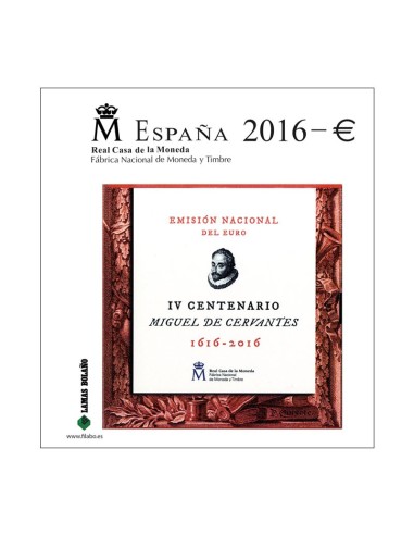 Hoja para Carteritas Euro España|Filabo.es