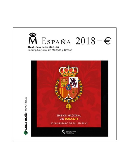 Hoja para Carteritas Euro España|Filabo.es