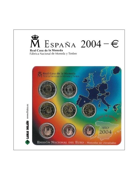 Hoja para Carteritas Euro España|Filabo.es