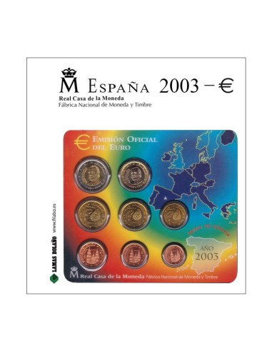 Hoja para Carteritas Euro España|Filabo.es