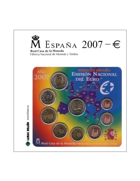 Hoja para Carteritas Euro España|Filabo.es
