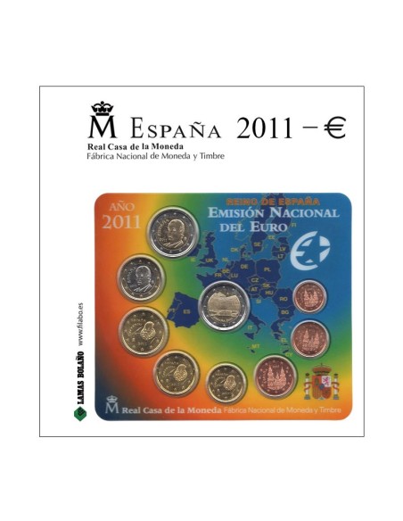 Hoja para Carteritas Euro España|Filabo.es