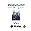 HOJAS FILABO ALBUM DE SELLOS DE ESPAÑA - SELLOS Y HOJITAS BLOQUE