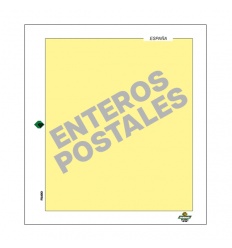 HOJAS FILABO ALBUM DE SELLOS DE ESPAÑA - ENTEROS POSTALES POR AÑOS