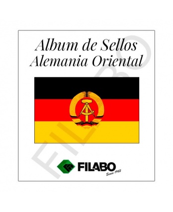 SUPLEMENTOS FILABO ALEMANIA ORIENTAL - DDR HOJAS ALBUM DE SELLOS FILABO