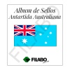 HOJAS ALBUM DE SELLOS DE ANTARTIDA AUSTRALIANA