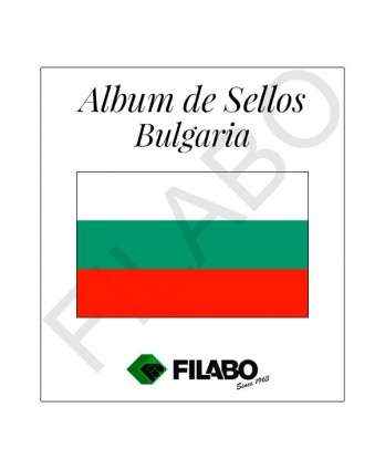 HOJAS ALBUM DE SELLOS DE BULGARIA FILABO