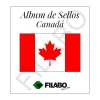 HOJAS ALBUM DE SELLOS DE CANADA