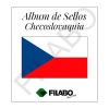 HOJAS ALBUM DE SELLOS DE CHECOSLOVAQUIA FILABO