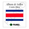 HOJAS ALBUM DE SELLOS DE COSTA RICA FILABO