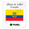 HOJAS ALBUM DE SELLOS DE ECUADOR FILABO