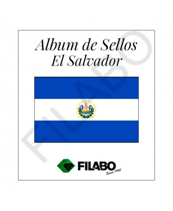 HOJAS ALBUM DE SELLOS DE EL SALVADOR FILABO