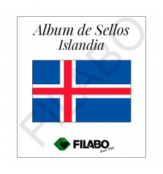 HOJAS ALBUM DE SELLOS DE ISLANDIA FILABO