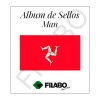 HOJAS ALBUM DE SELLOS DE MAN