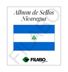 HOJAS ALBUM DE SELLOS DE NICARAGUA FILABO